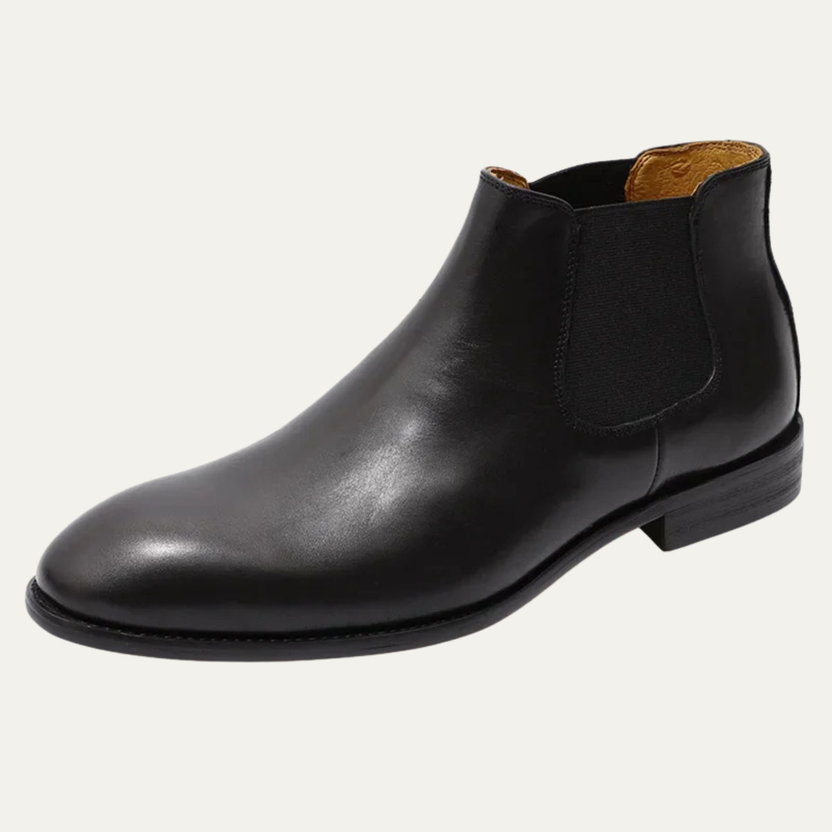 The Lugano Men’s Luxury Leather Ankle Chelsea Boots