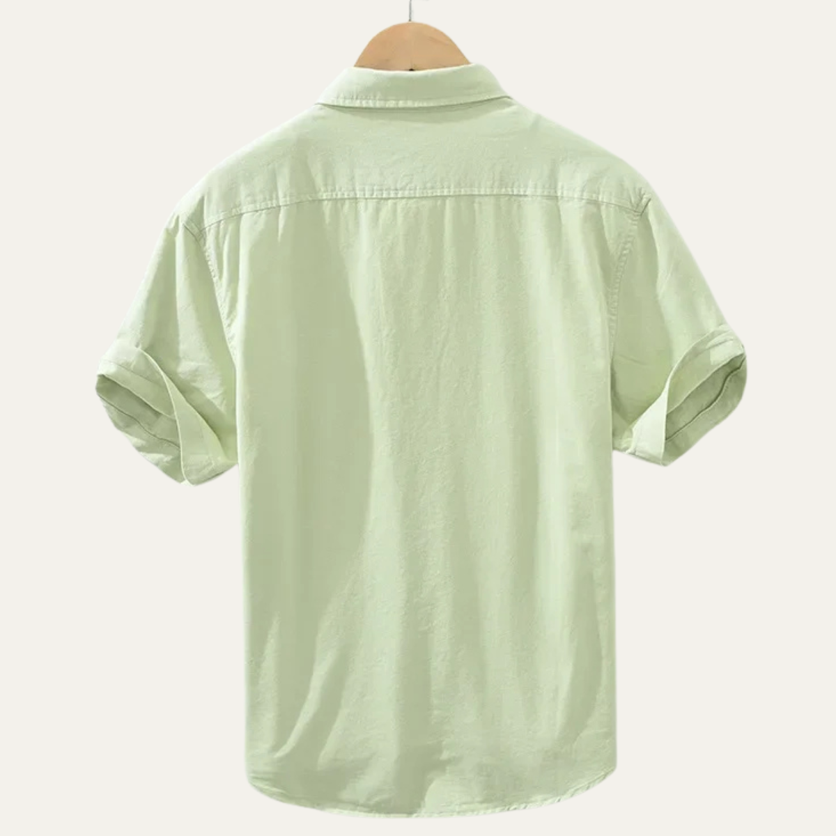 The Ashwater Men’s 100% Cotton Casual Shirt with Pocket