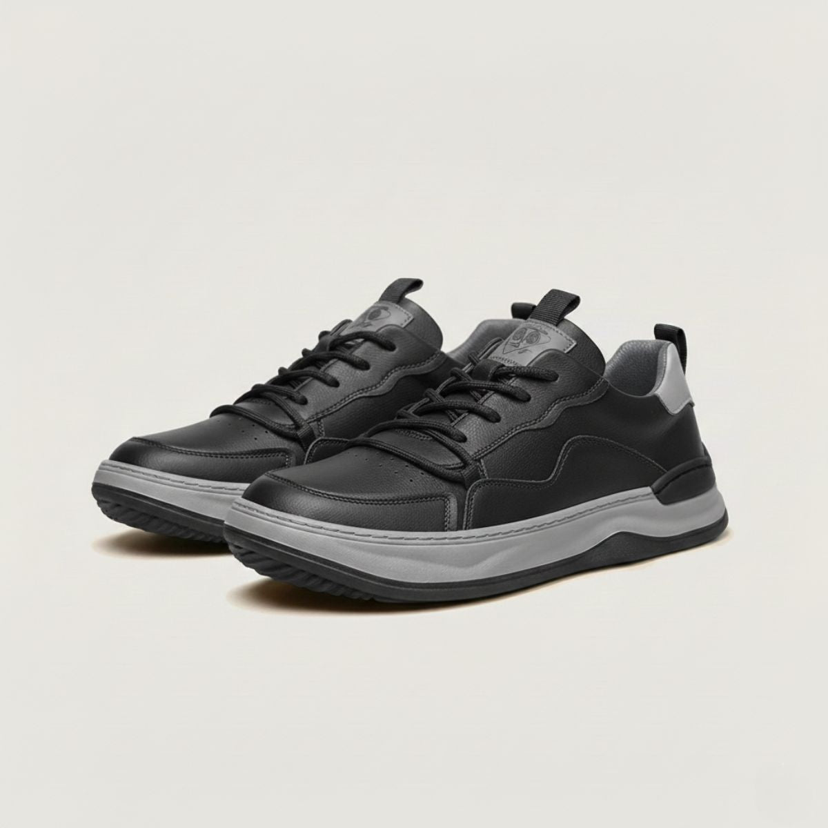 The Geneva Men’s Leather Shoes – Modern Casual Sneakers