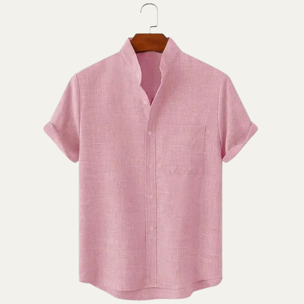 The Winchester Men’s Oversized Cotton Linen Beach Shirt