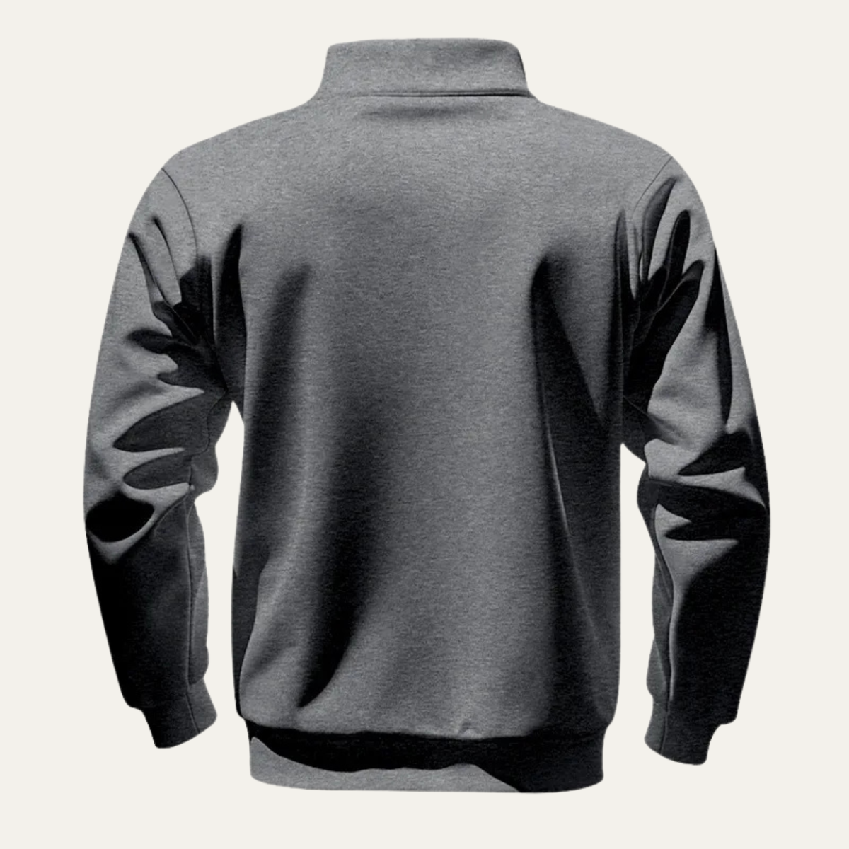 The Silverbrook Men’s Warm Stand Collar Trendy Half Zip Sweater
