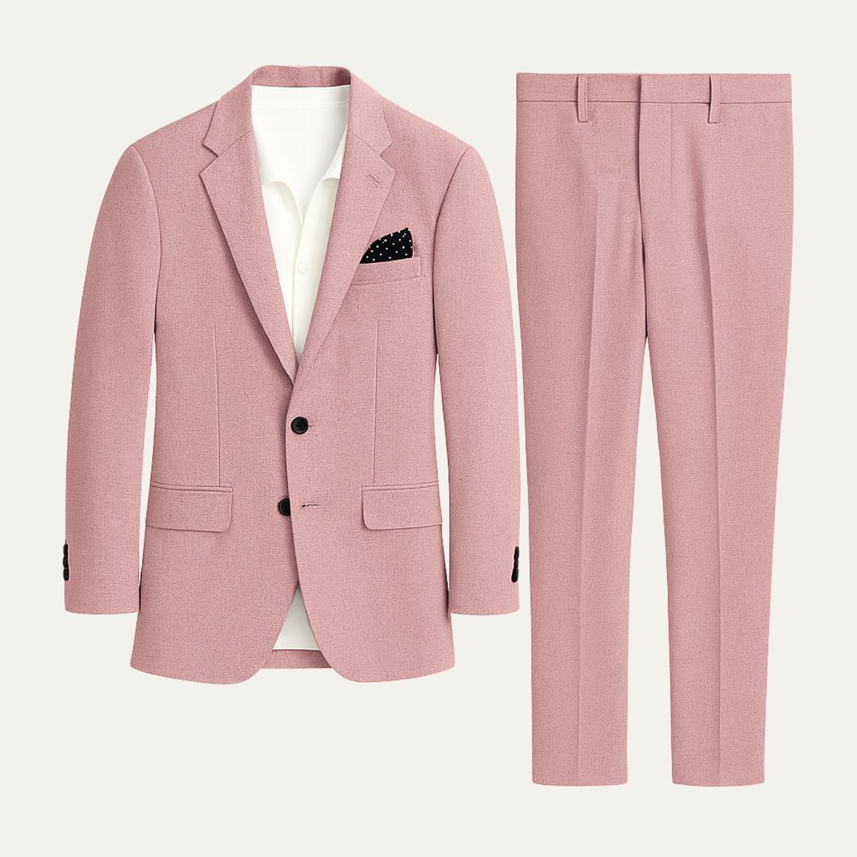 The Santorini Linen Wedding Guest Men Suit