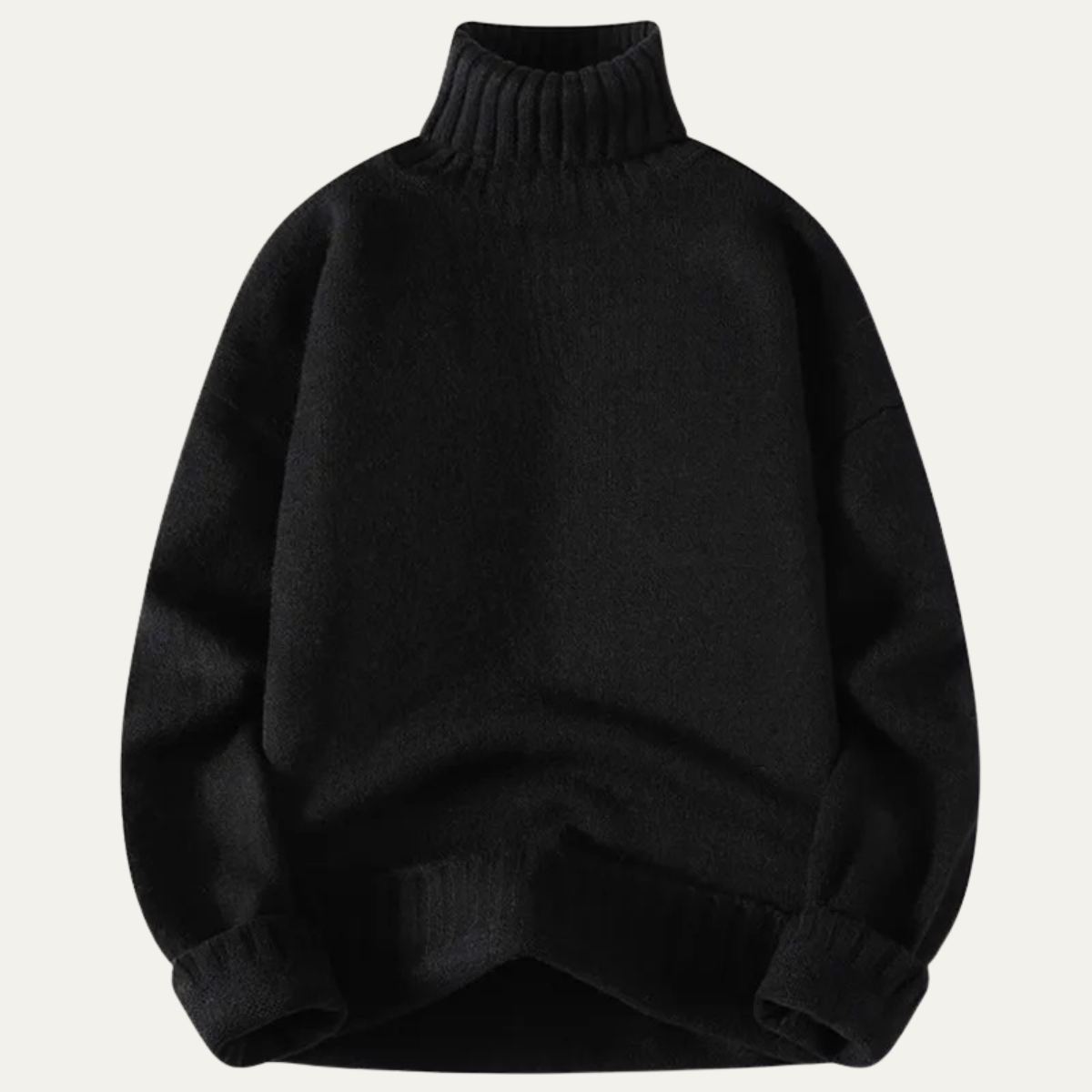 The Aosta Men’s Soft Knit Warm Turtleneck Sweater