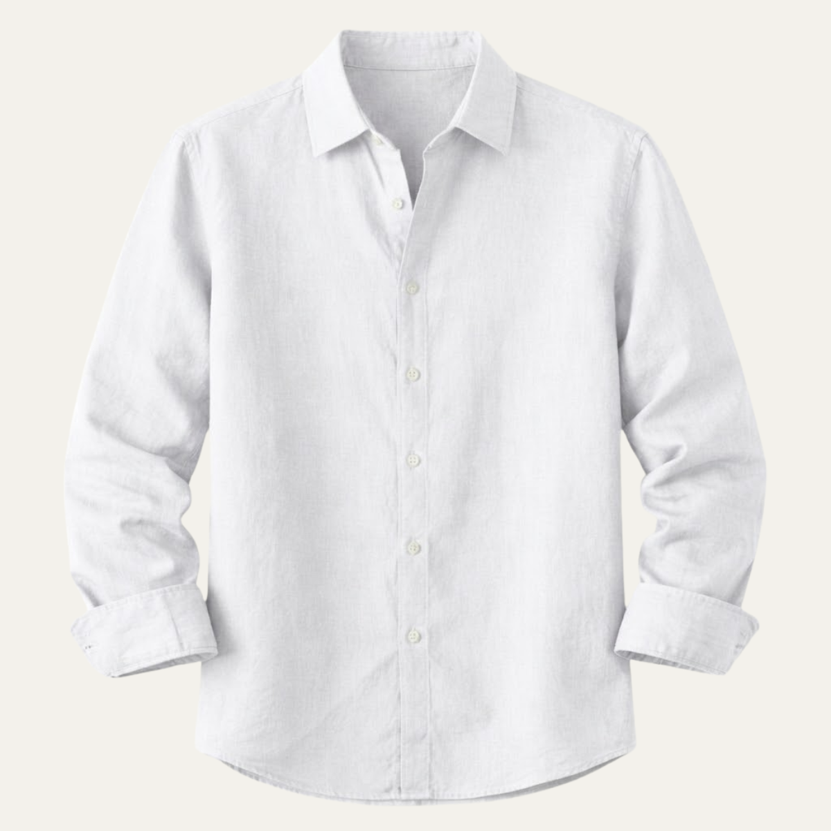 The Oakcrest Hill Men’s Casual Summer Beach Linen Shirt
