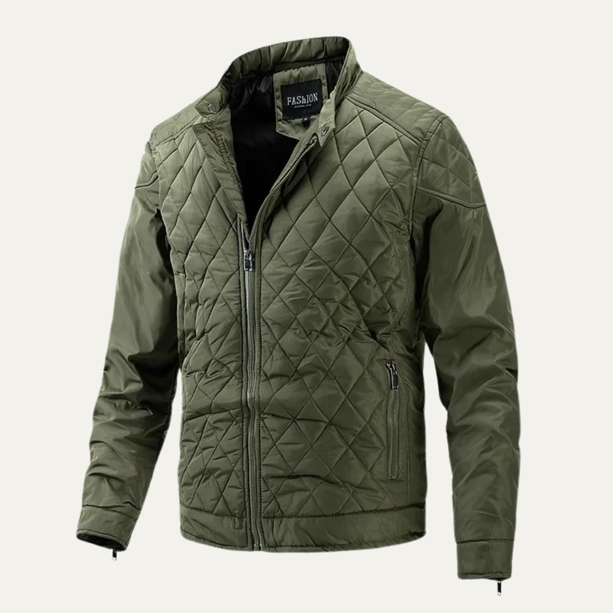 The Sheffield Men’s Winter Lightweight Padded Quilted Jacket