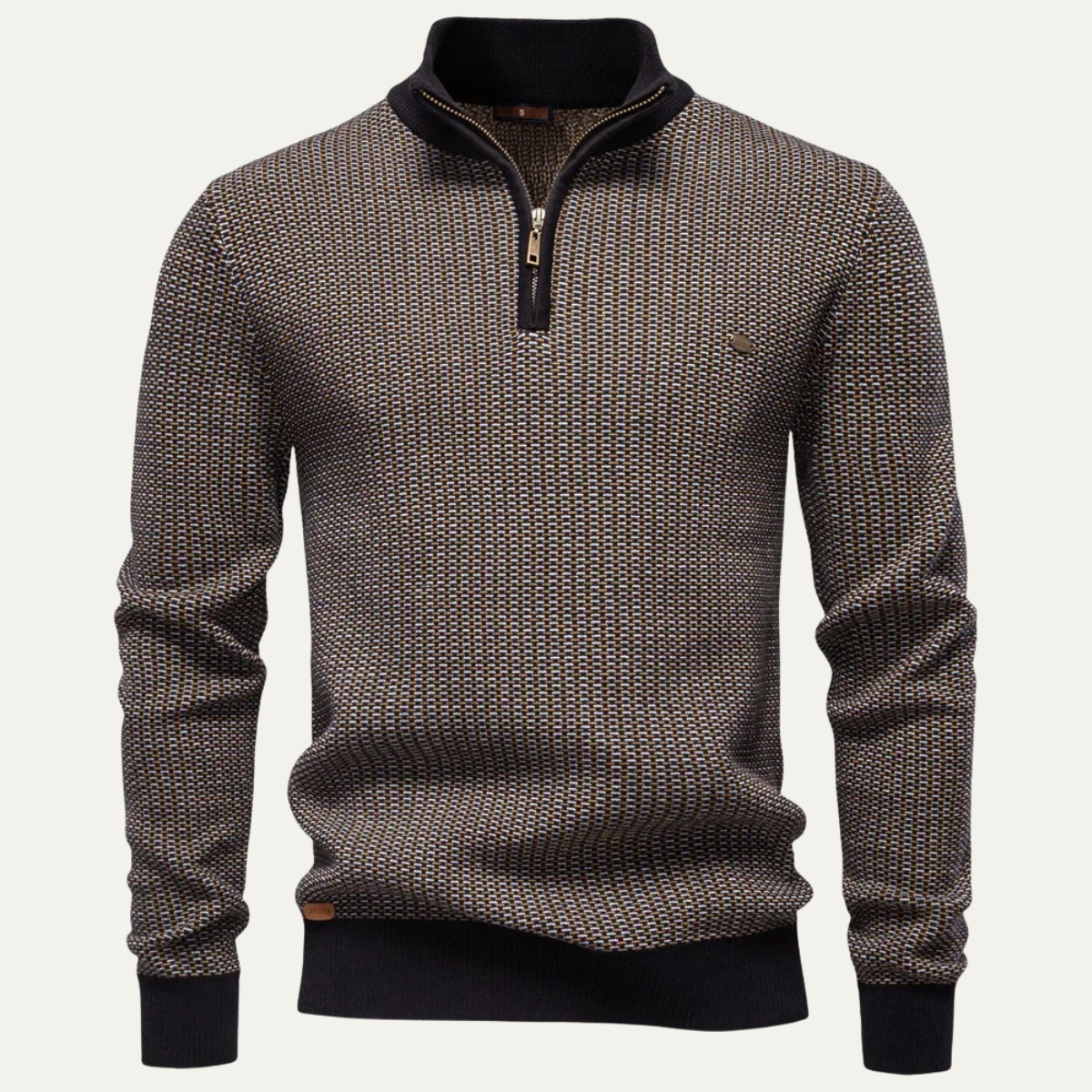 The Conwy Men's Half Zip Warm Winter Sweater