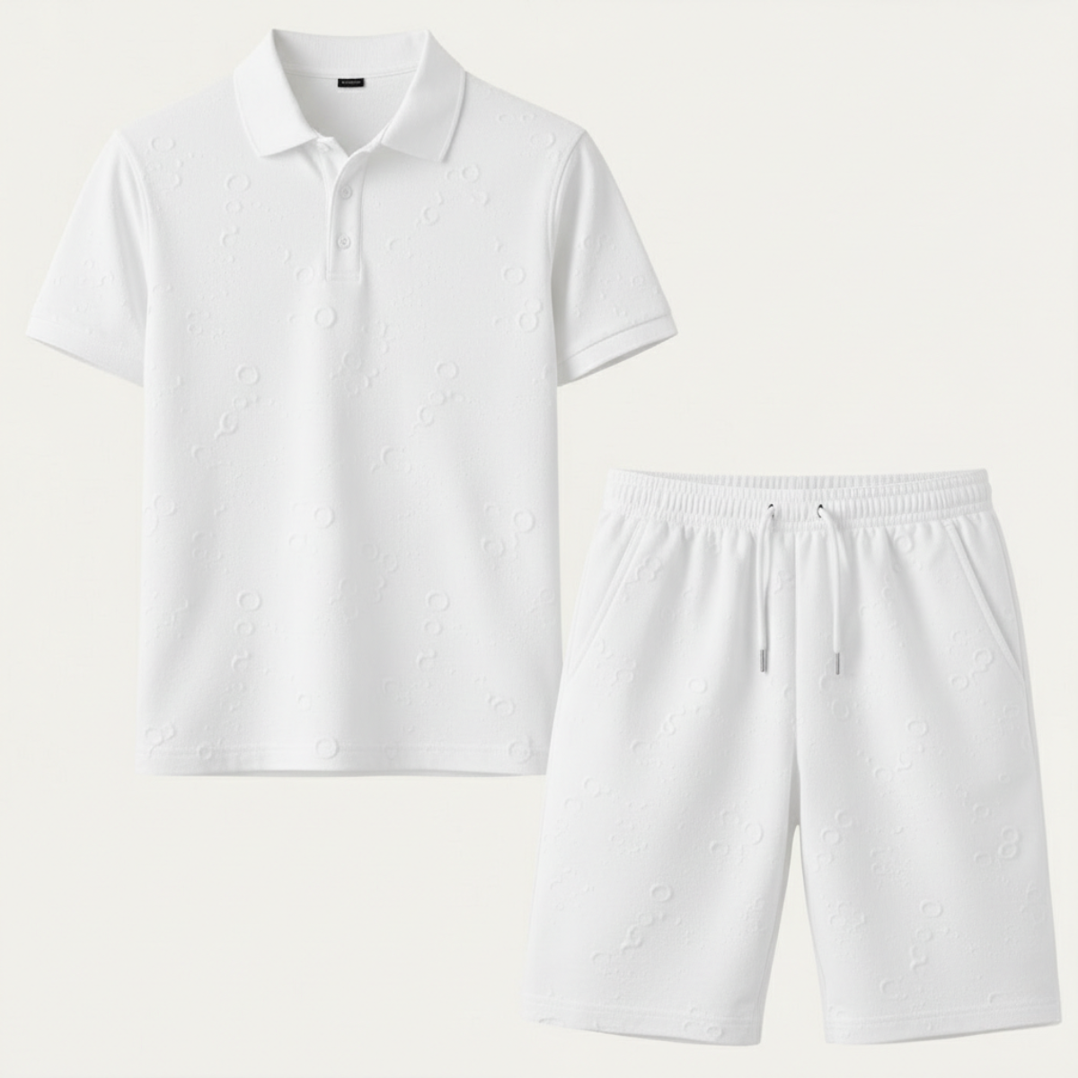 The Silverwood Men’s Lightweight Beachwear Set – Shirt & Shorts Set