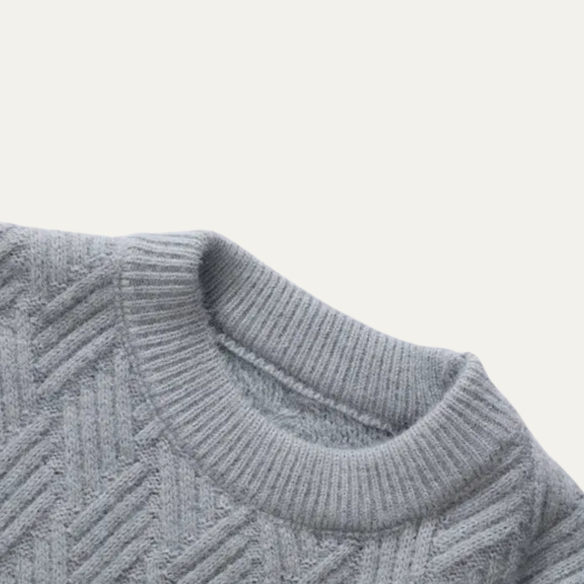 The Deerfield Men’s  Soft O Neck Warm Knitted Sweater