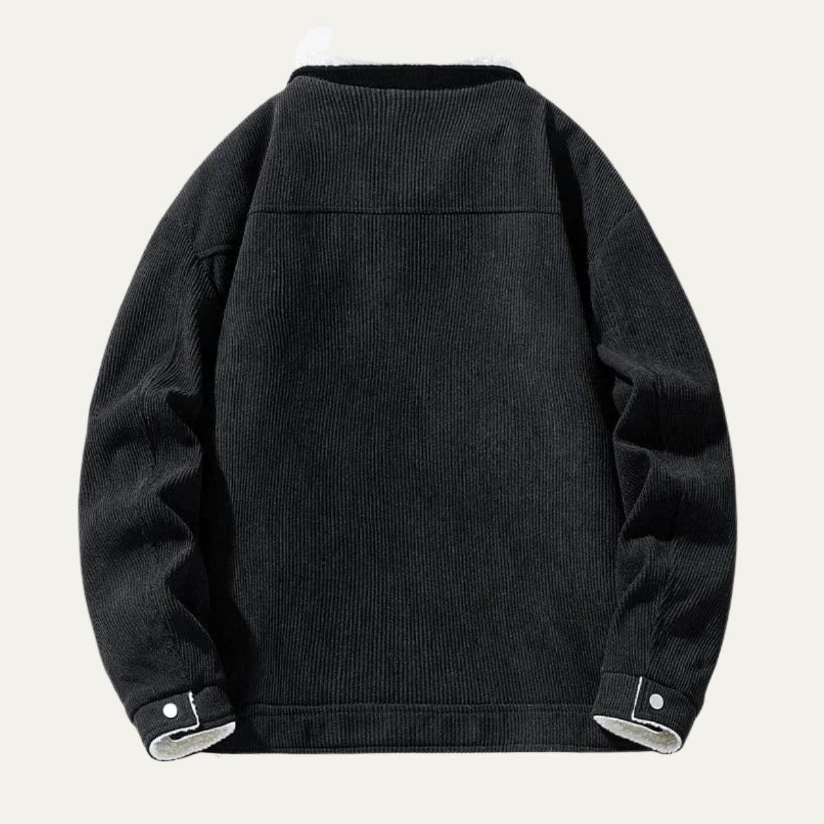 The Moneglia Men’s Corduroy Fleece Lined Sherpa Jacket