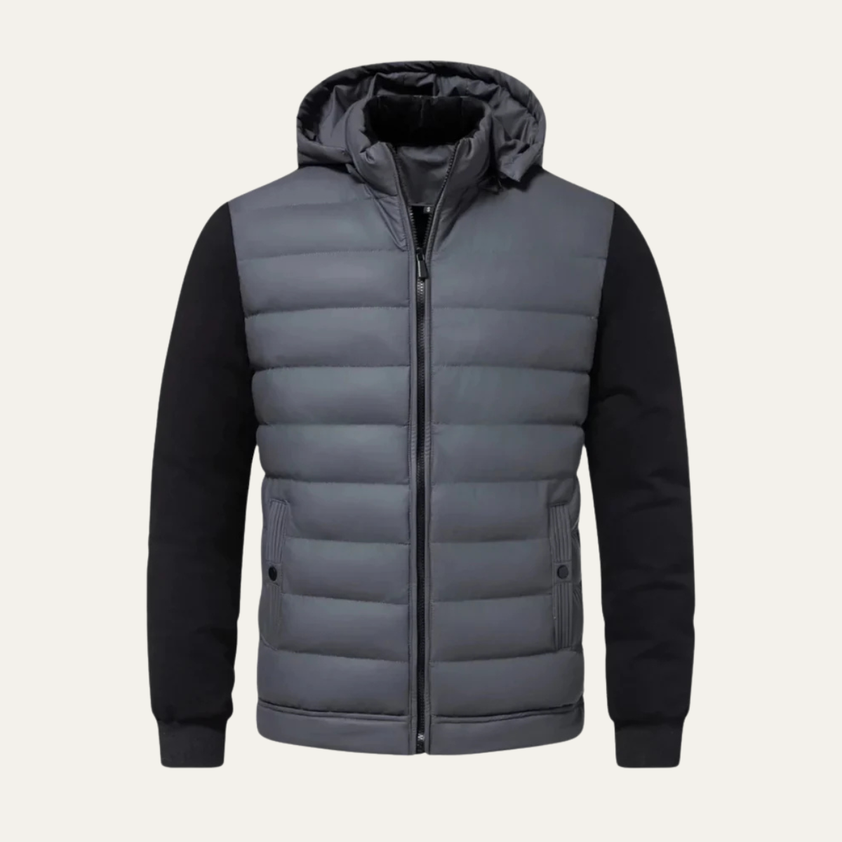 The Parkhurst Men’s Lightweight Puffer Quilted Winter Zip Up Coat