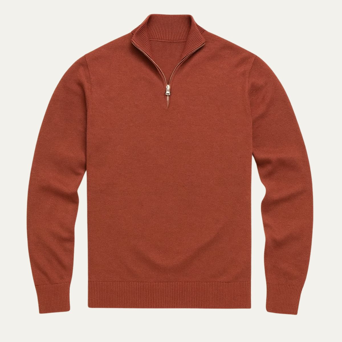 The Bronx Modern Quarter Zip Sweater for Men