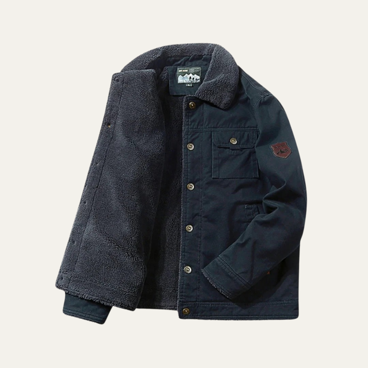 The Montrose Men's Warm Fleece Sherpa Jacket