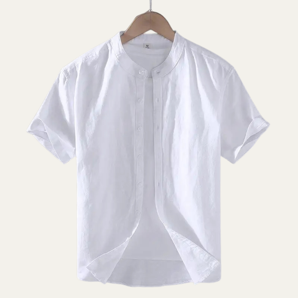 The Matera Men’s Casual Cotton Linen Button Down Shirt
