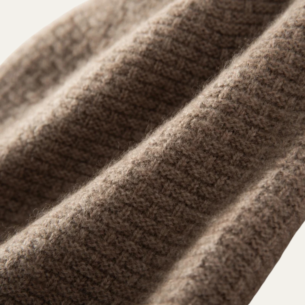 The Westbury Trendy Ribbed Knit Cashmere Beanie