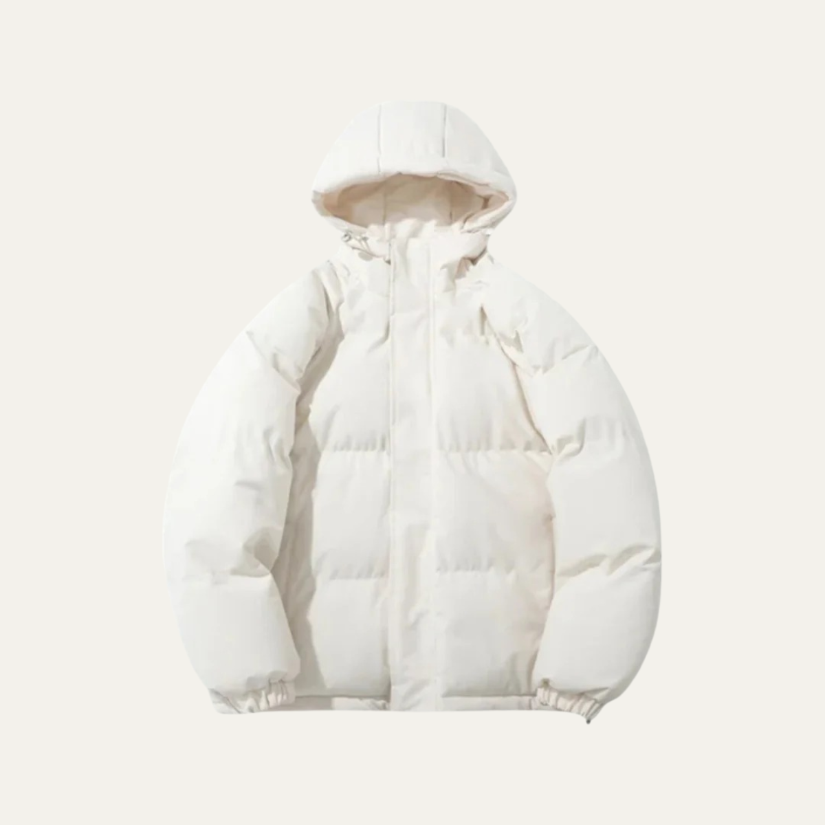 The Tallinn Men's Hooded Puffer Jacket - Waterproof Down Winter Coat