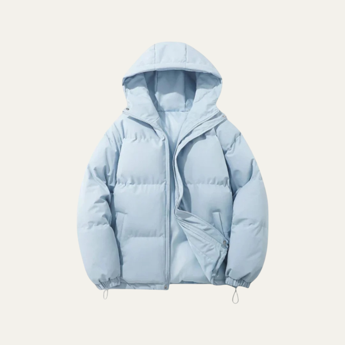 The Tallinn Men's Hooded Puffer Jacket - Waterproof Down Winter Coat