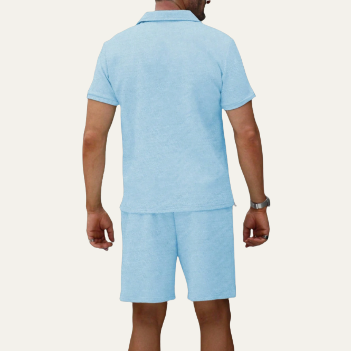 The Rivermoor Men’s Trendy Co-Ord Set – Shirt & Shorts
