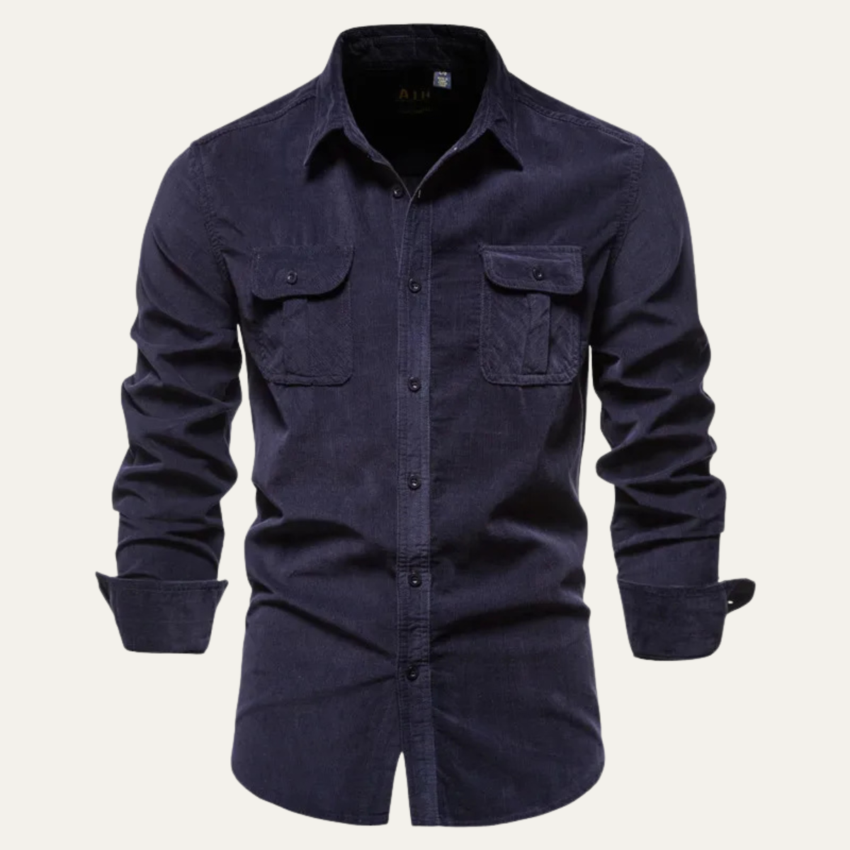 The Oaklawn Men’s Slim Fit Trendy Corduroy Shirt