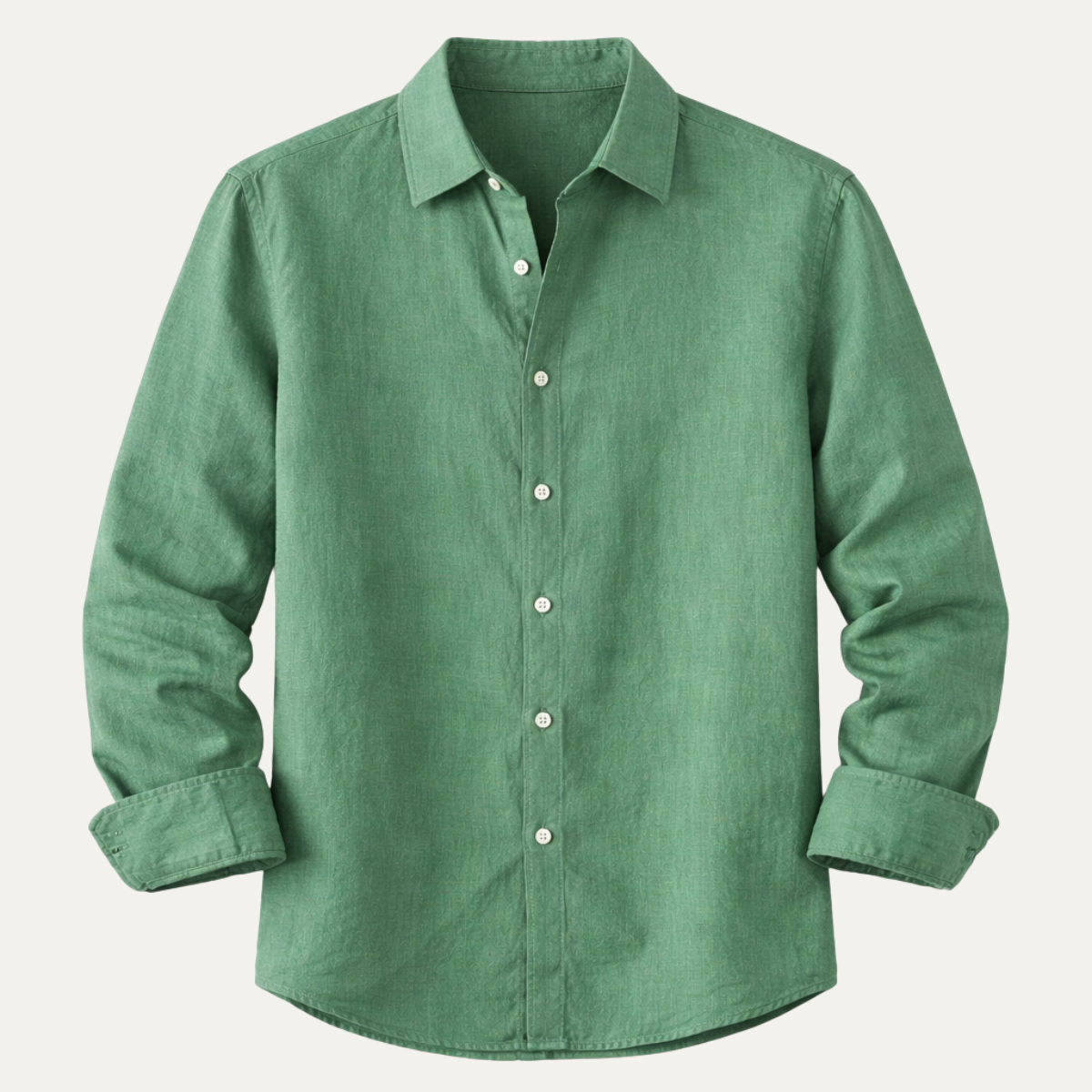 The Oakcrest Hill Men’s Casual Summer Beach Linen Shirt