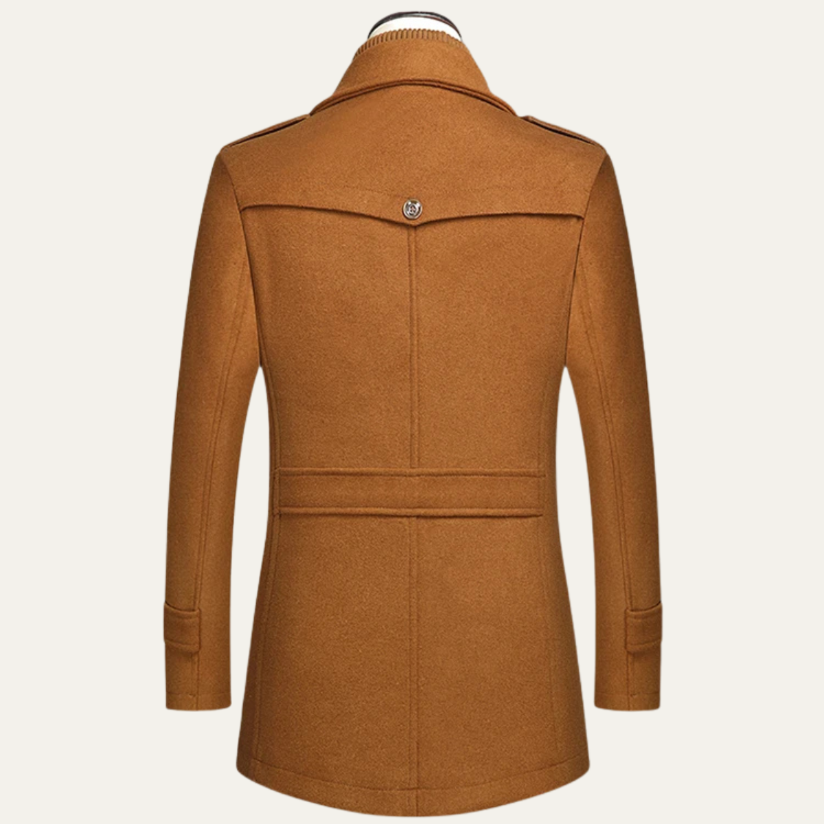 The Ellendale Stylish  Wool Blend Long Winter Business Overcoat