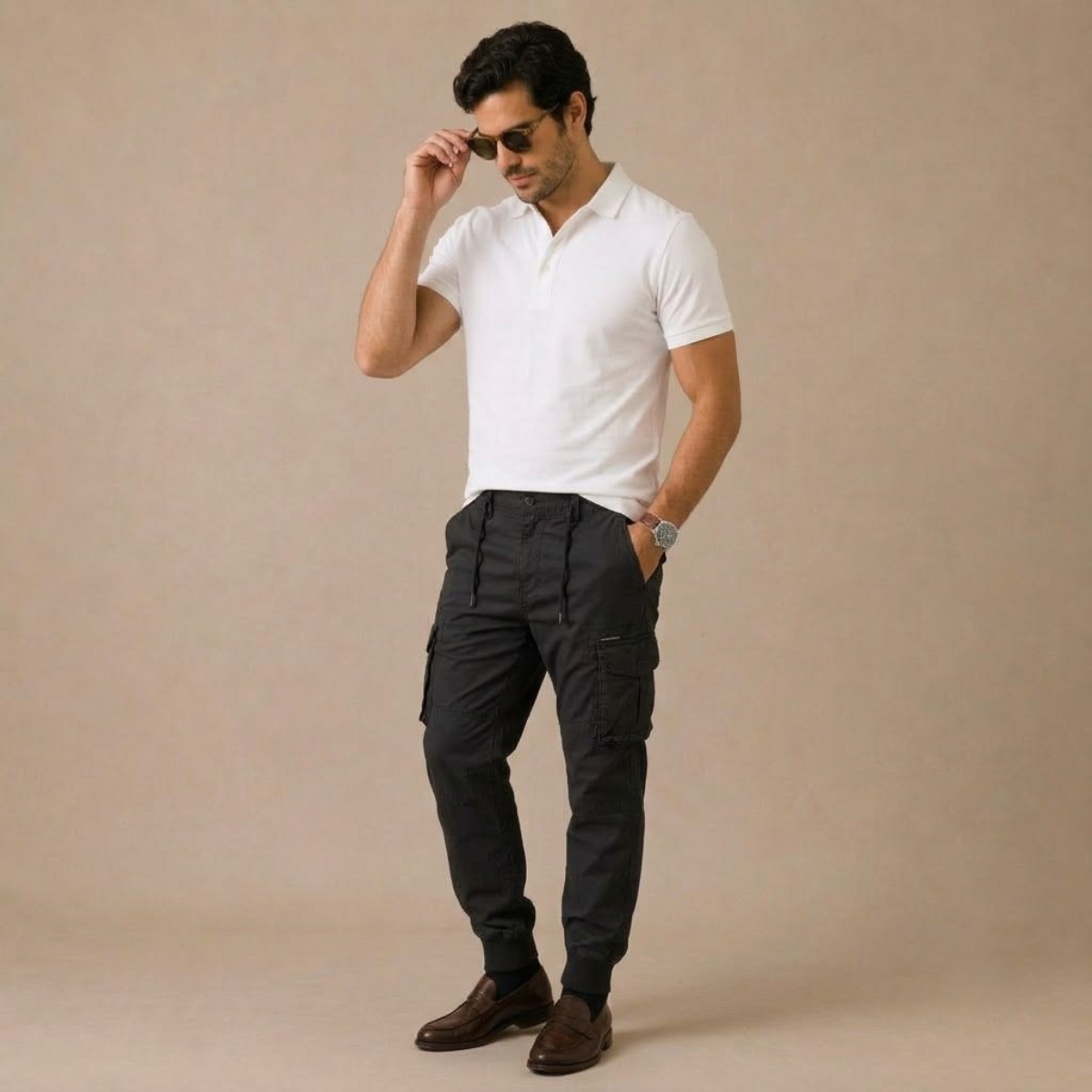 The Westbrook Men’s Cotton Casual Utility Pants with Pockets