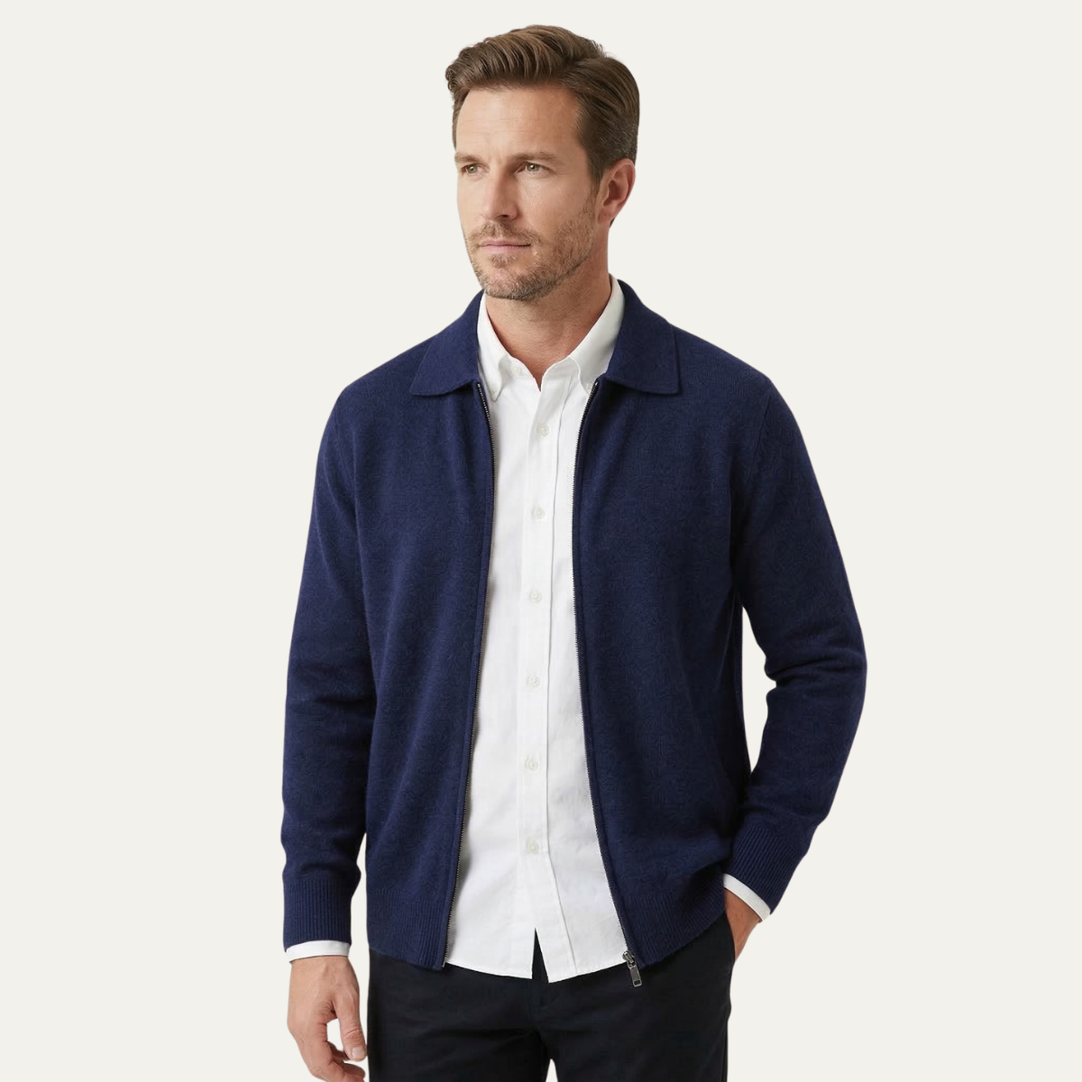 The Timberland Cashmere Sweater – Men's Soft Luxury Wool Knit Cardigan