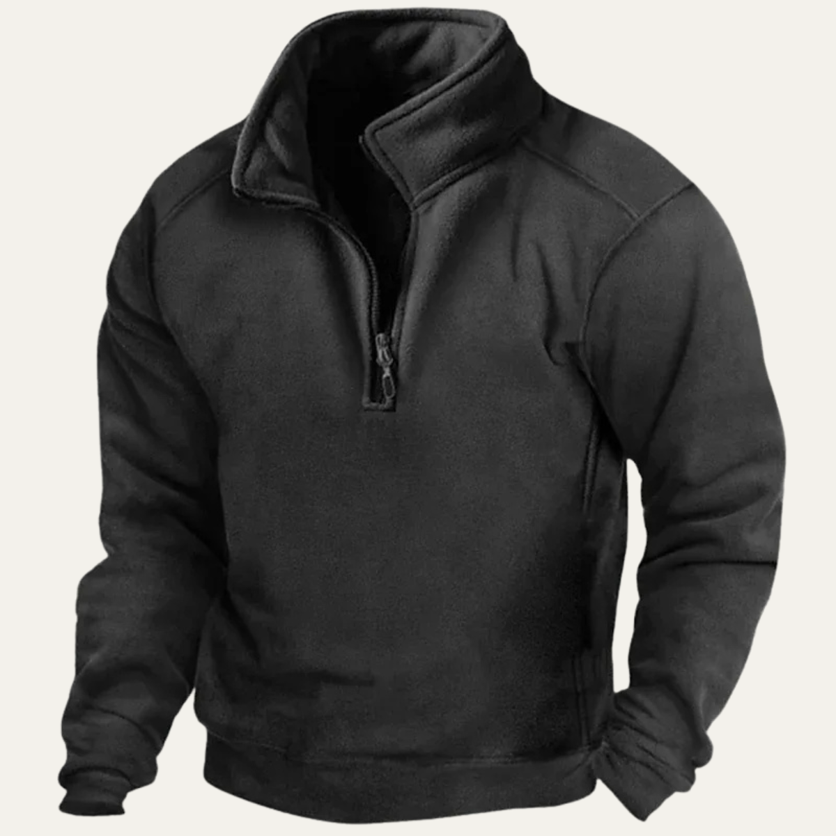 The Chiswick Men’s Tactical Fleece Sweater – Half Zip Wool Pullover