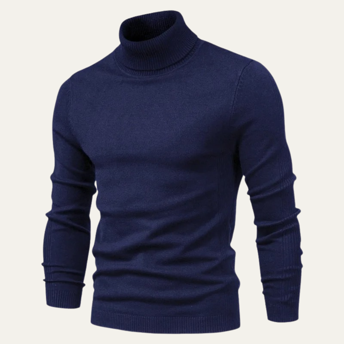 The Caernarfon Men’s Slim Fit Turtleneck Sweater