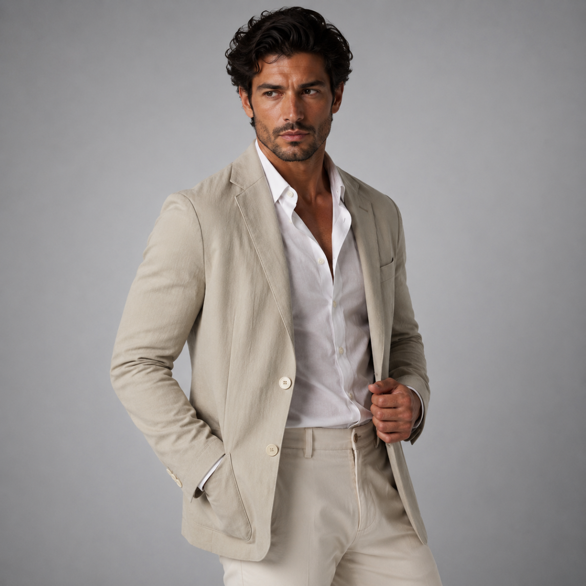 The Wexley Linen Blazer for Men