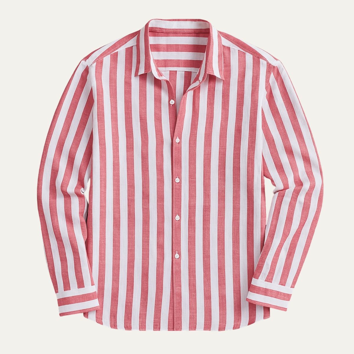 The Valencia Linen Striped Shirt for Men