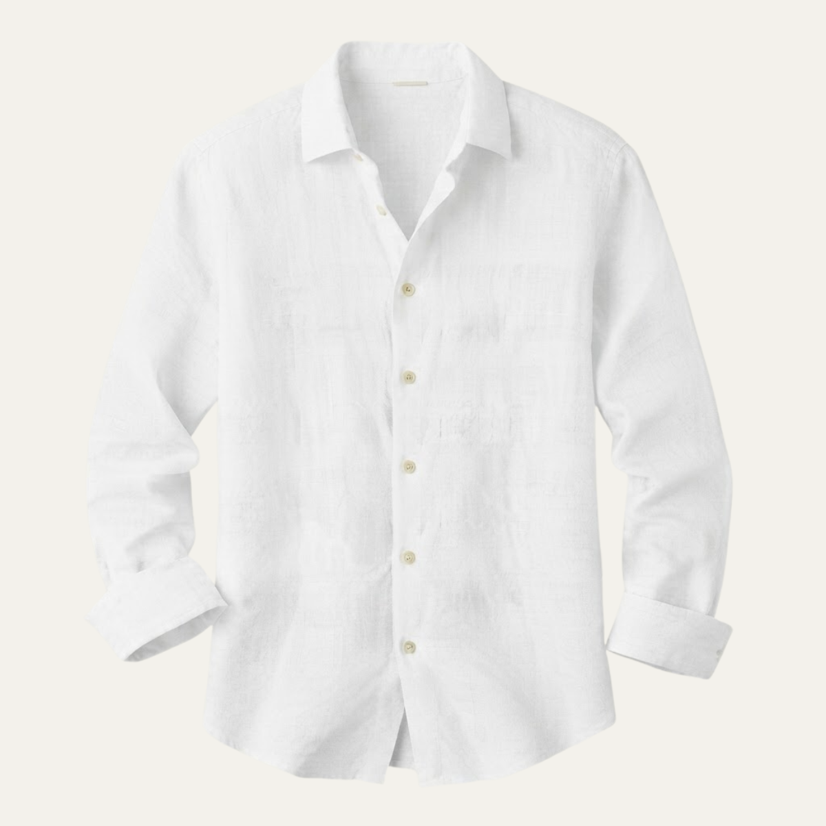 The Orvieto Men’s Cotton Linen Button Down Shirt