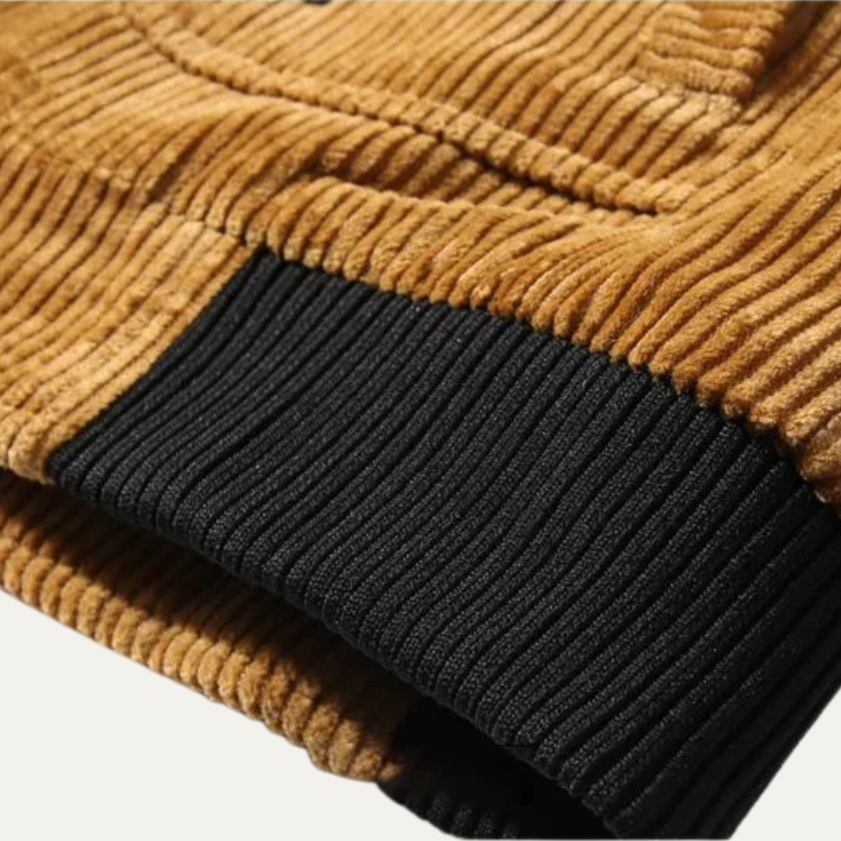 The Denbigh Men’s Fur Lined Corduroy Jacket