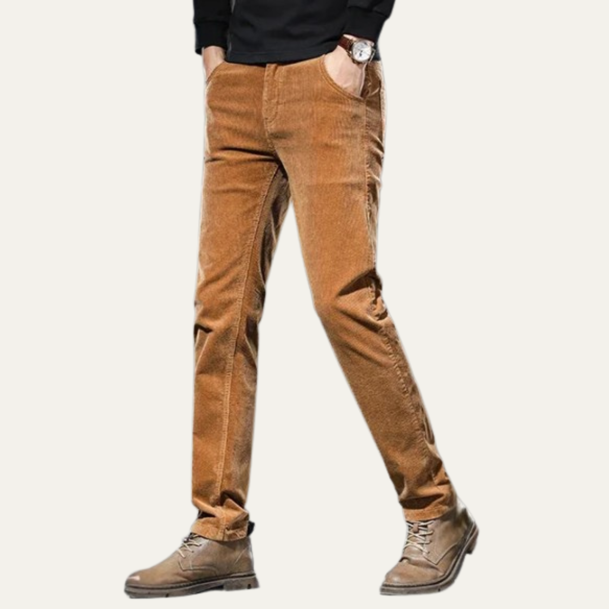 The Norwood Men’s Corduroy Slim Fit Casual Pants