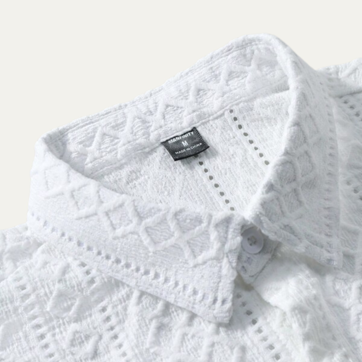 The Ashland Ridge Men’s Summer Textured Button-Up Shirt