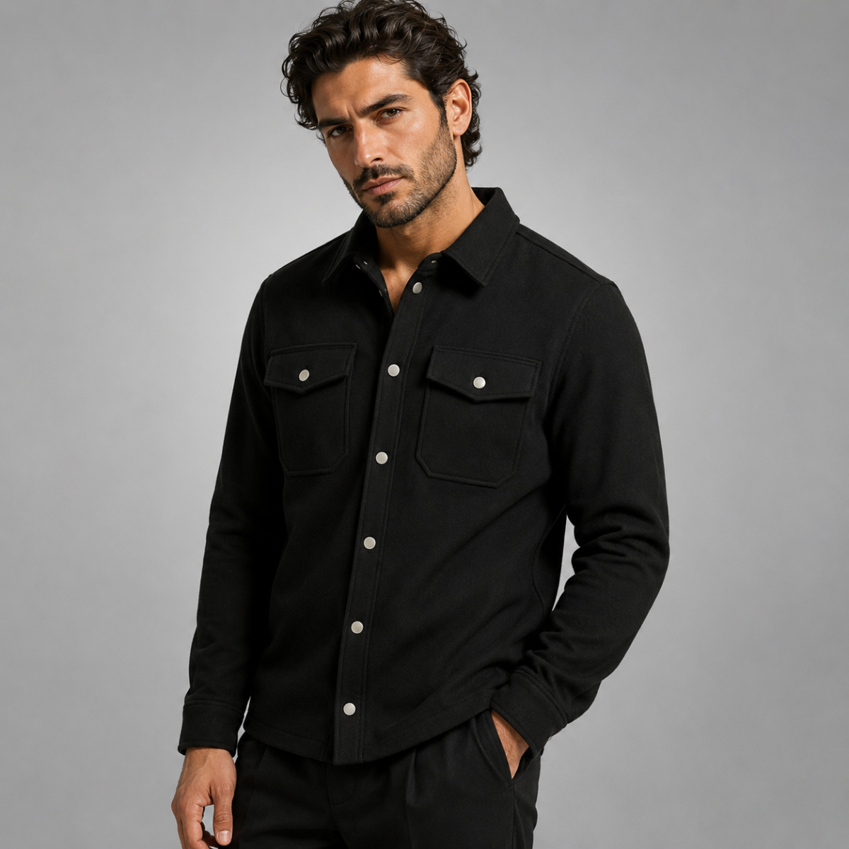 The Riviera Lightweight Men’s Shirt Jacket