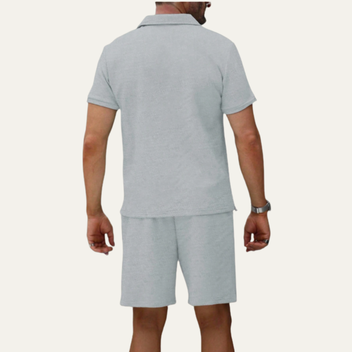 The Rivermoor Men’s Trendy Co-Ord Set – Shirt & Shorts