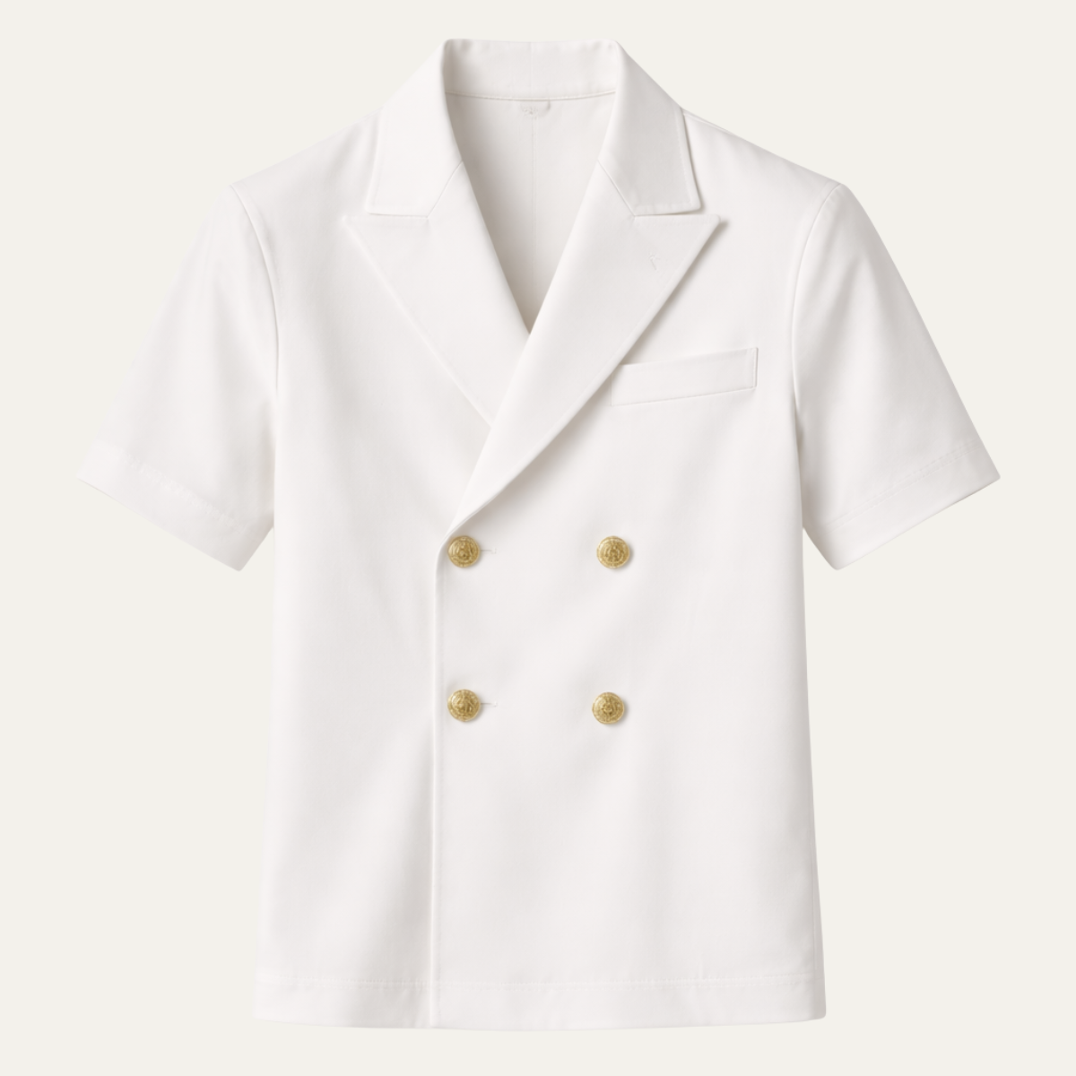 The Bordeaux Men’s Double Breasted Business Suit Shirt