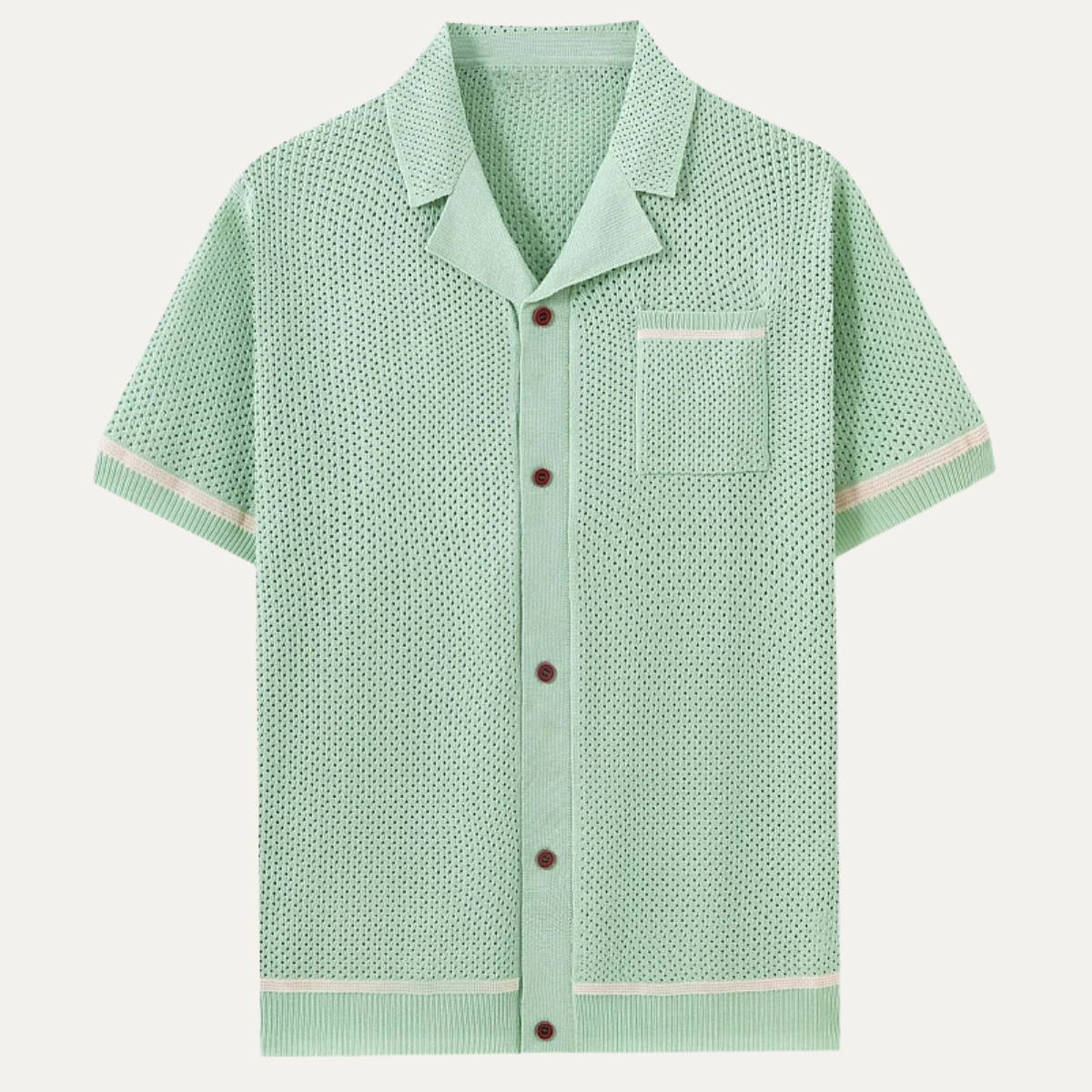 The Lancaster Men’s Breathable Knitted Summer Polo