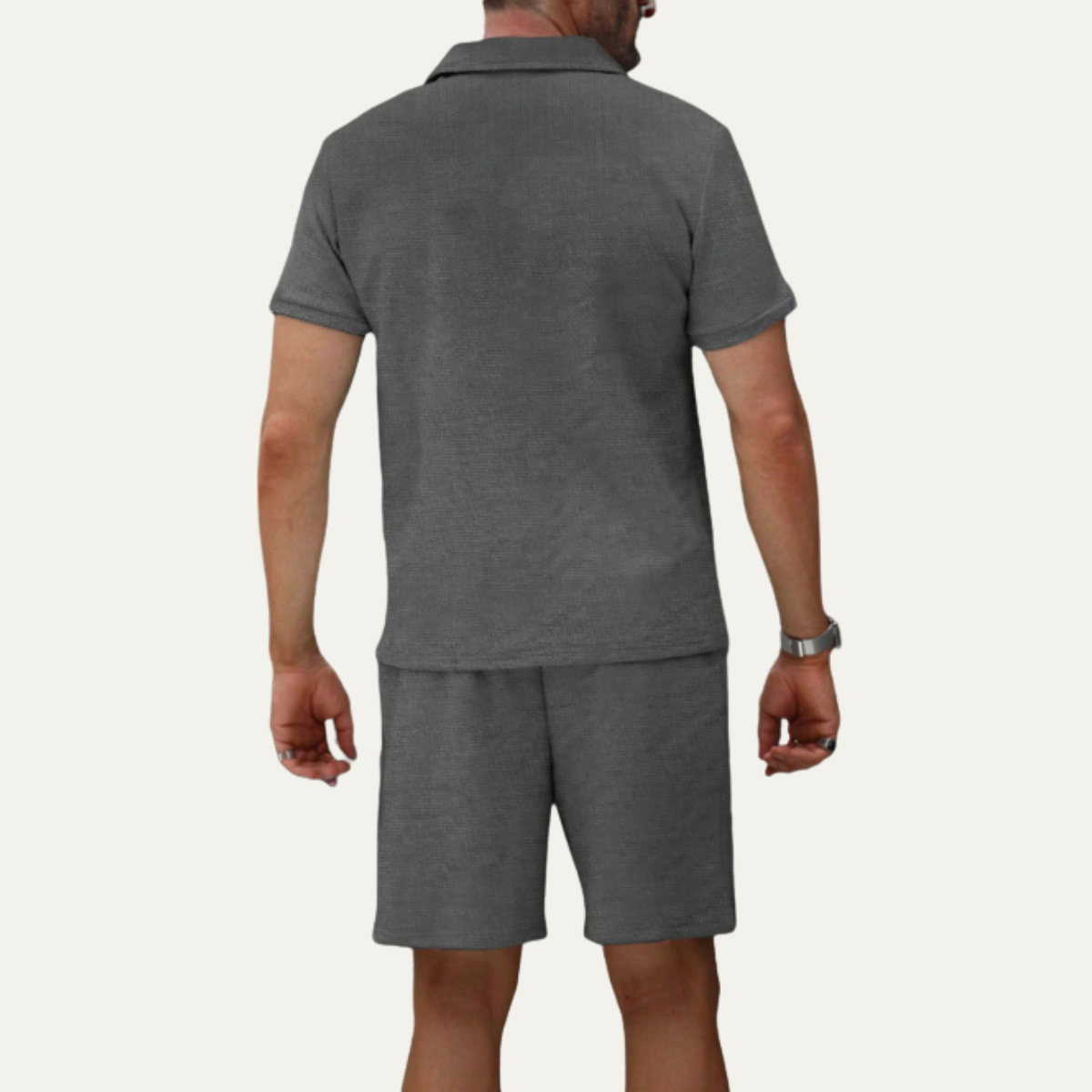 The Rivermoor Men’s Trendy Co-Ord Set – Shirt & Shorts