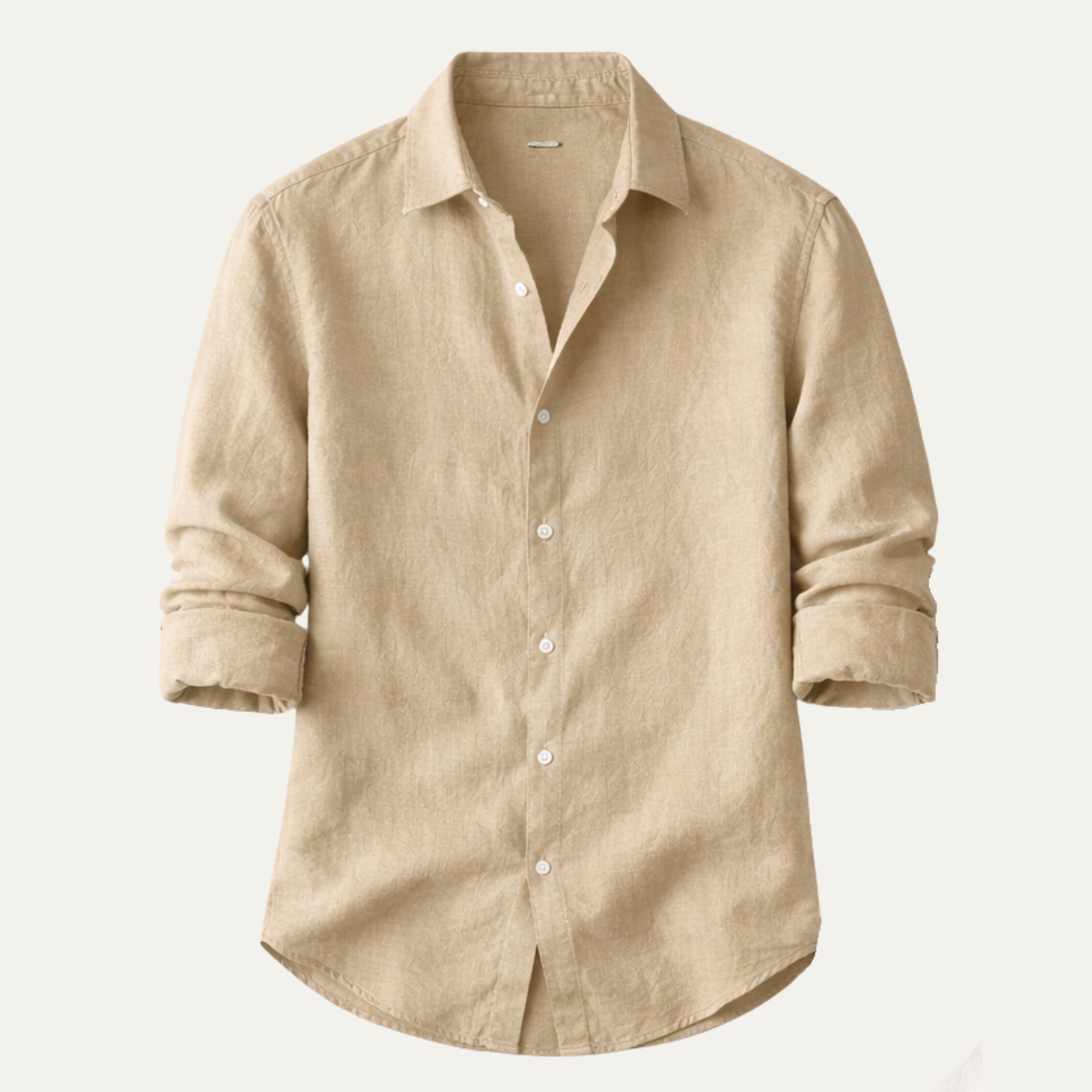 The Pinehurst Ridge Men’s Lightweight Summer Beach Linen Shirt