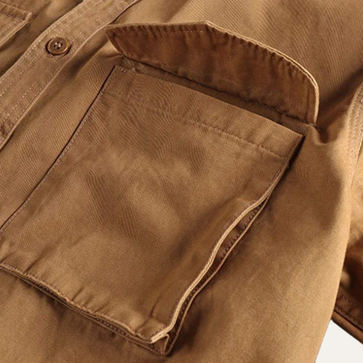 The Hartwell Men's Safari Style Button-Up Casual Shirt