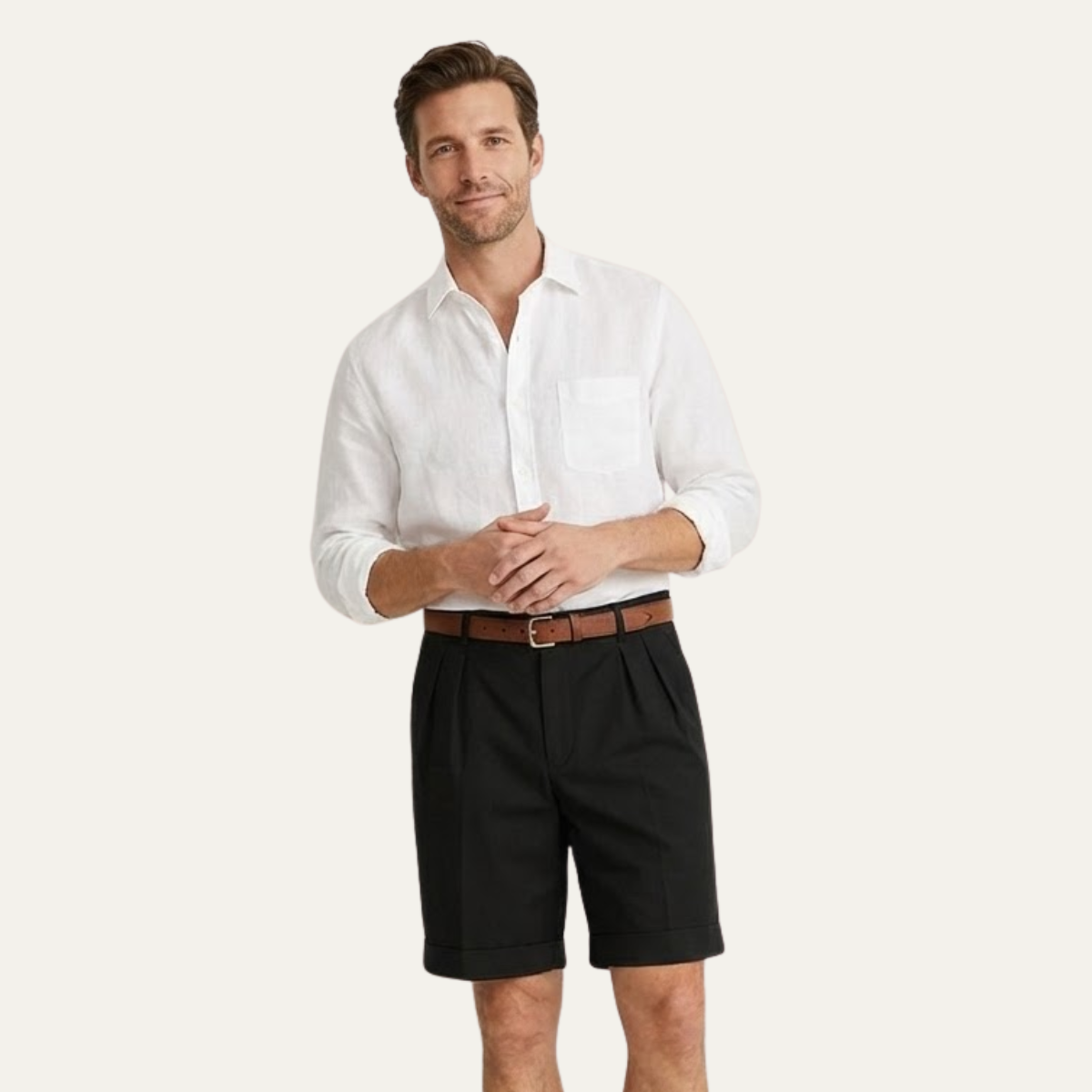 The Henwick Linen Shorts – Tailored Summer Shorts for Men