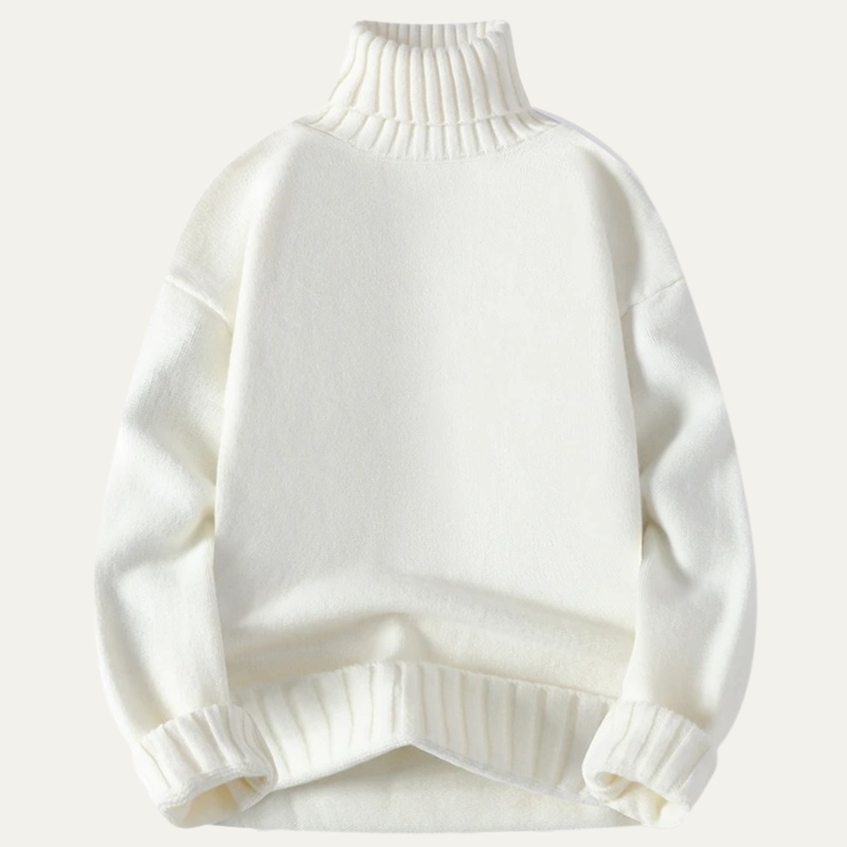 The Aosta Men’s Soft Knit Warm Turtleneck Sweater
