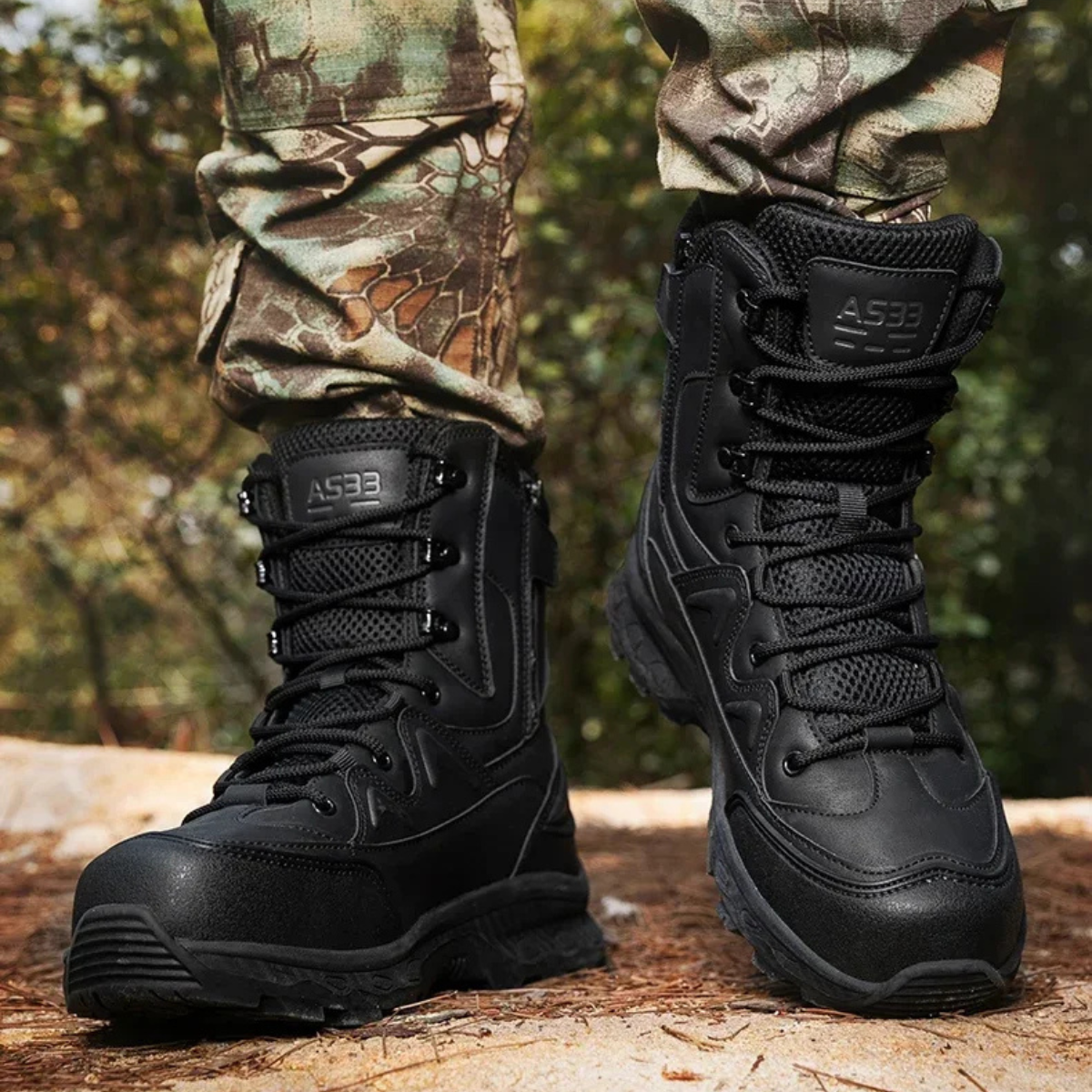 The Windmill Ridge Men’s Durable Tactical Waterproof Snow Boots