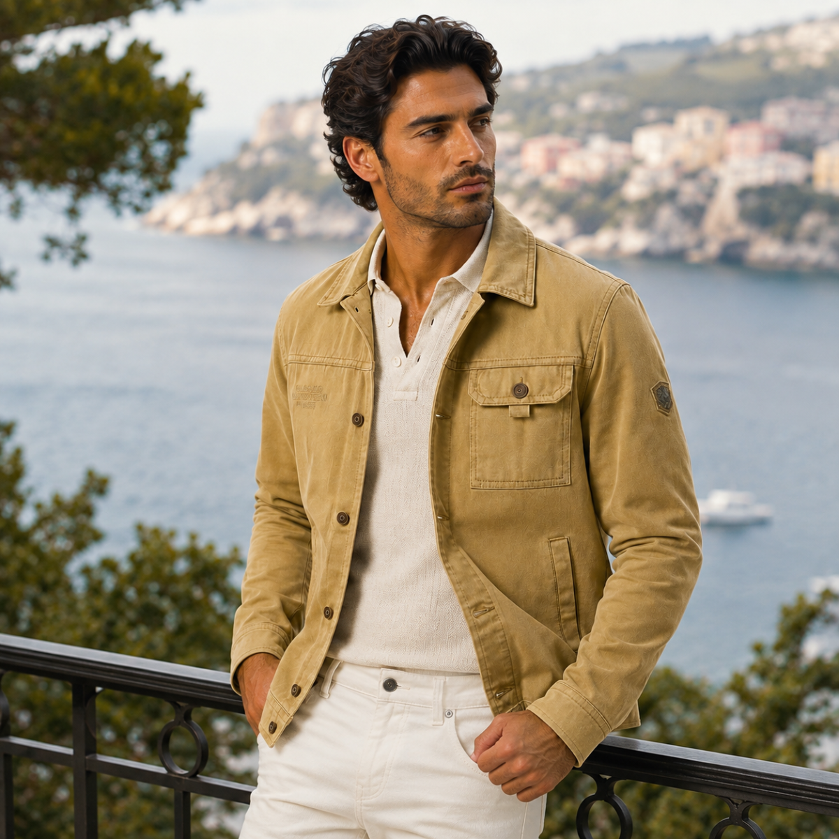 The Ranger Tactical Cargo Jacket for Men — Waterproof & Multi-Pocket Design
