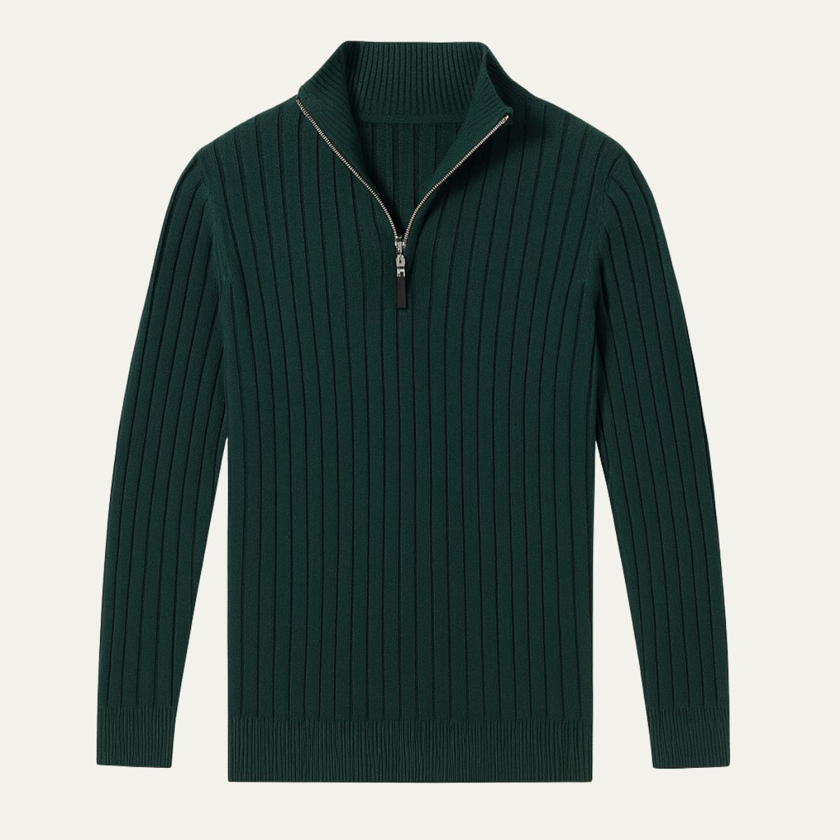 The Oslo Quarter Zip Sweater for Men - Old Money