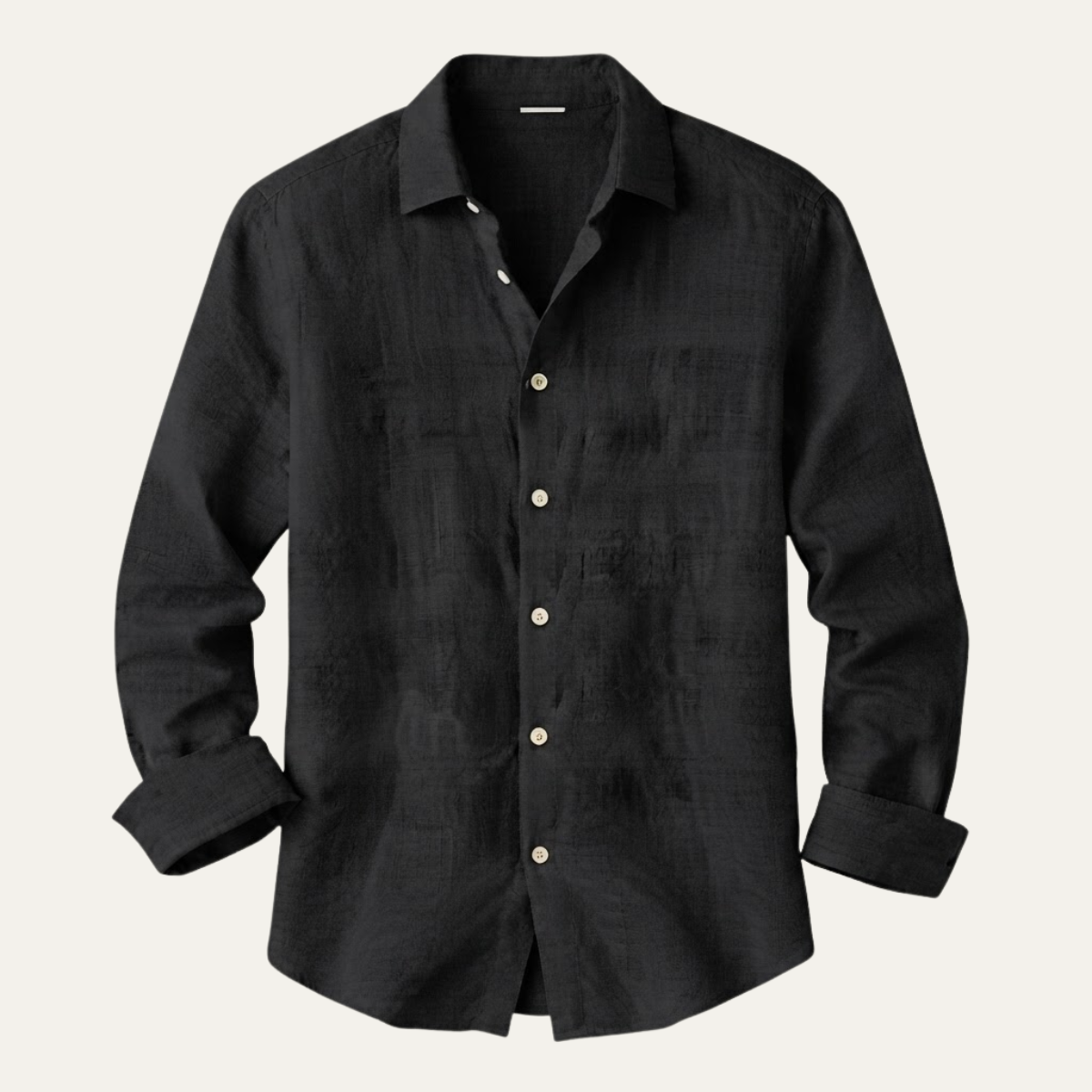 The Orvieto Men’s Cotton Linen Button Down Shirt
