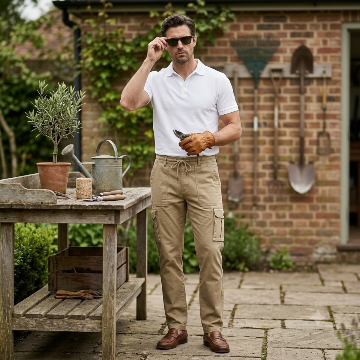 The Westbrook Men’s Cotton Casual Utility Pants with Pockets