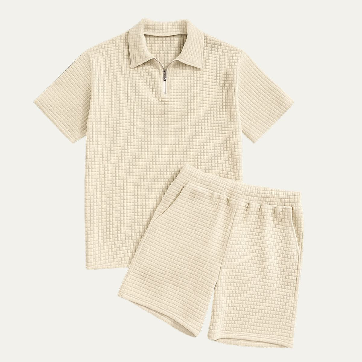 The Redford Co-Ord Set - Polo & Shorts for Men