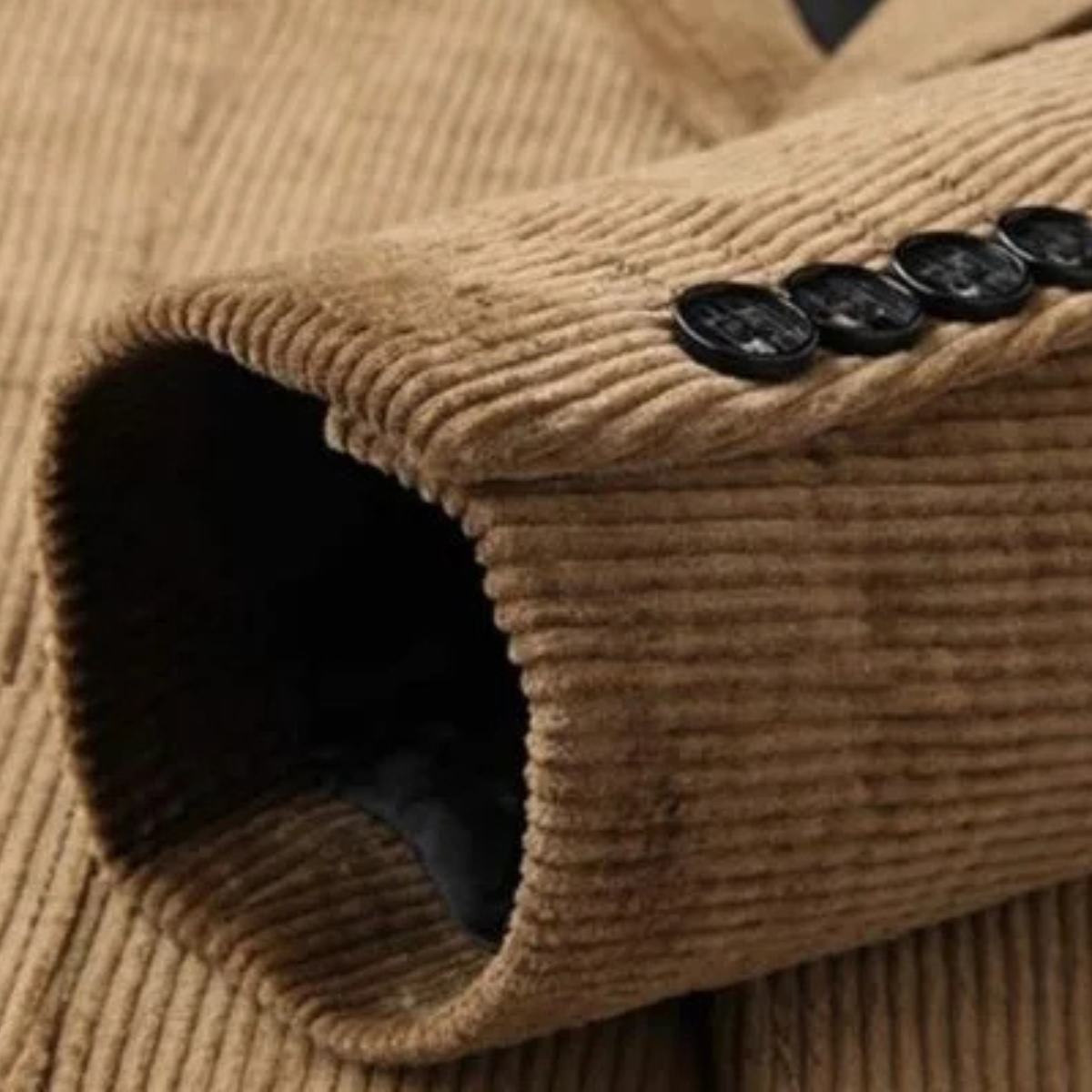 The Lancaster Men’s Thick Flannel  Corduroy Business Blazer Jacket